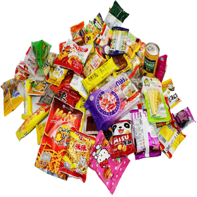 Snacks and Süssigkeiten