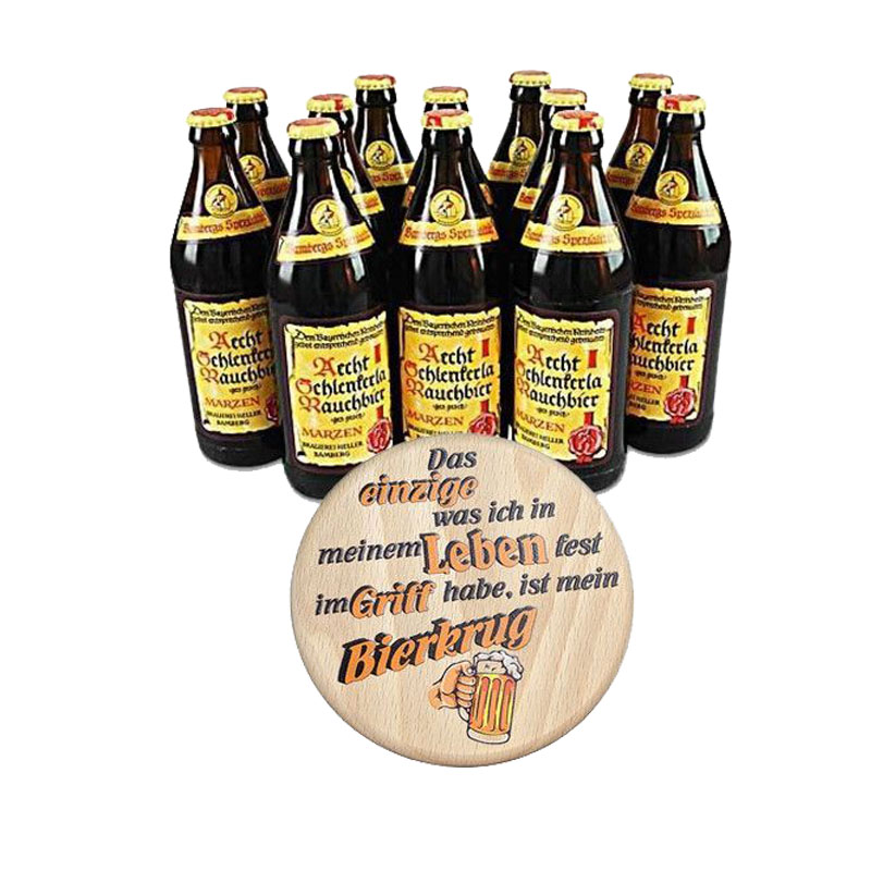 20 x 0,50L Schlenkerla Rauchbier Märzen - inkl Biergartendeckel