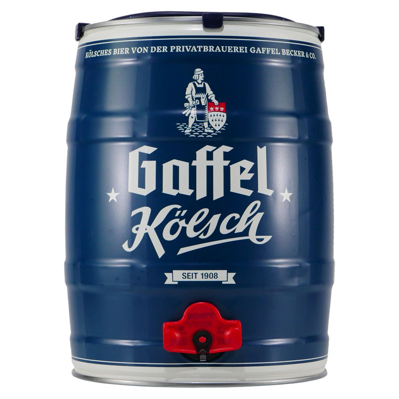 Gaffel Kölsch Bierfass (2 x 5,0L)