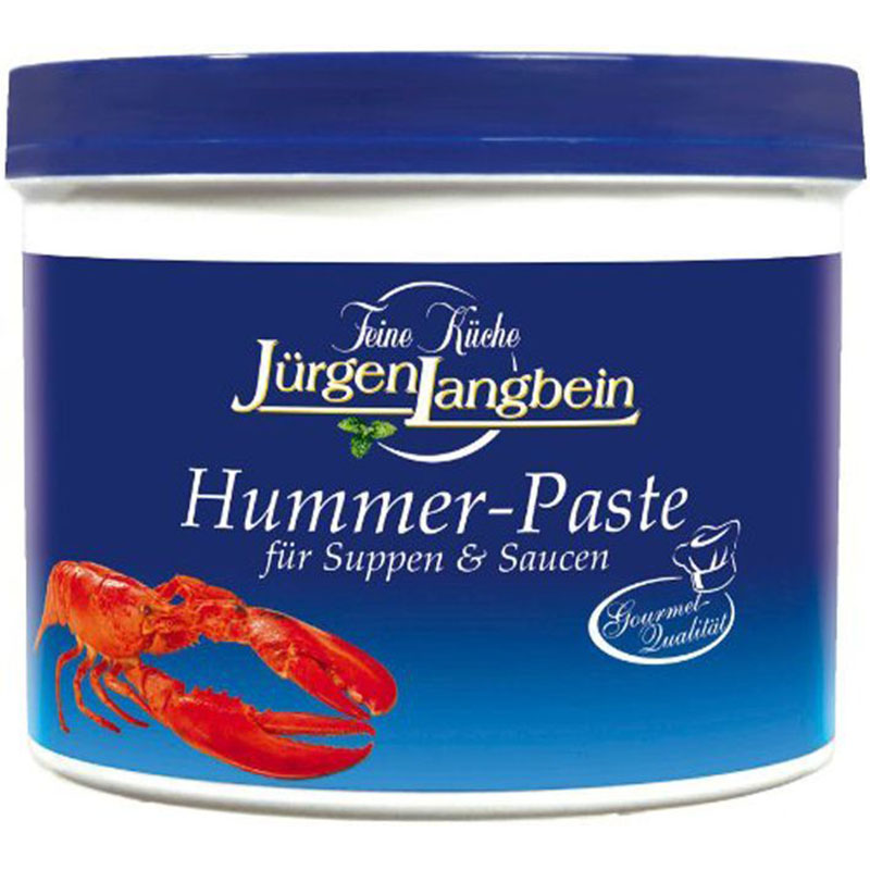 Jürgen Langbein Gourmet Hummer Paste Suppen und Saucen 500g 3er Pack
