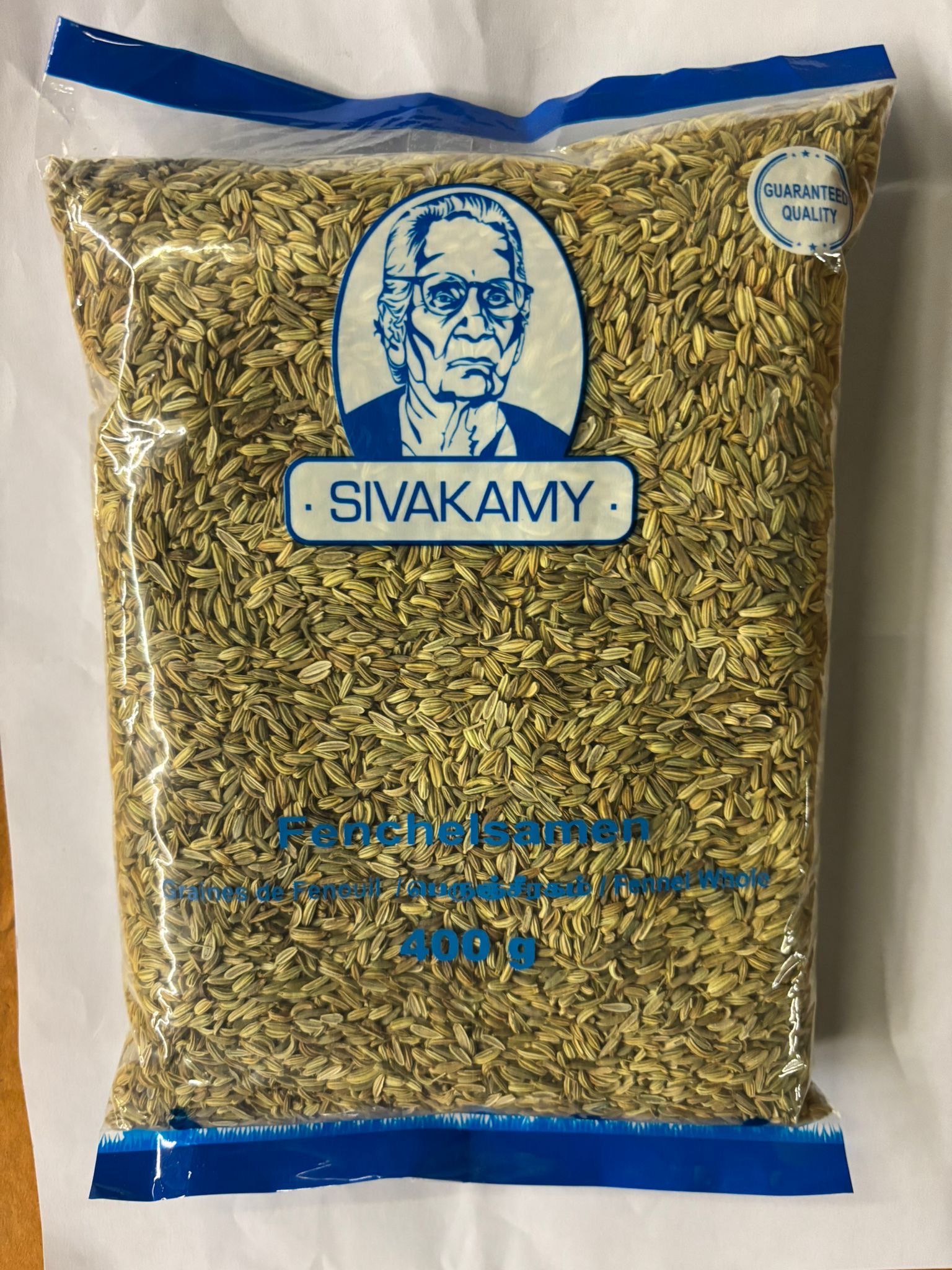 Fennel seeds SIVAKAMY 20X400 G