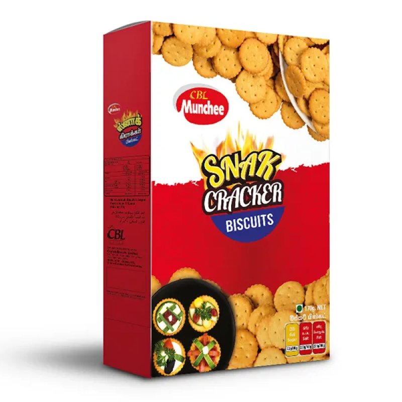 Savoury Snack Cracker Biscuits MUNCHEE 24X170g