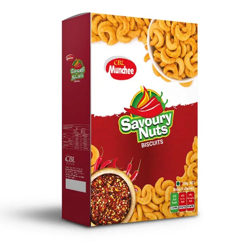 Savoury Onion Biscuits MUNCHEE 24X170g