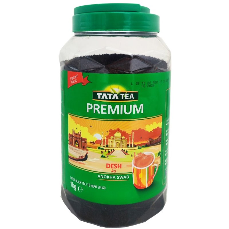 Schwarztee Pulver Premium PET TATA 12X1KG