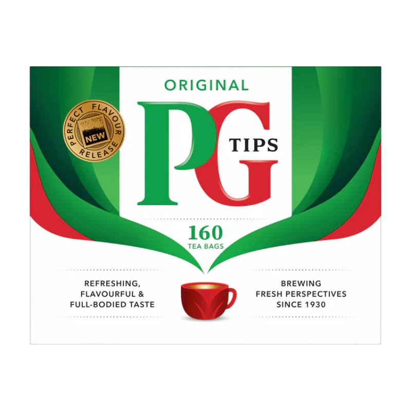 Schwarztee 160 Beutel PG TIPS 8X500g