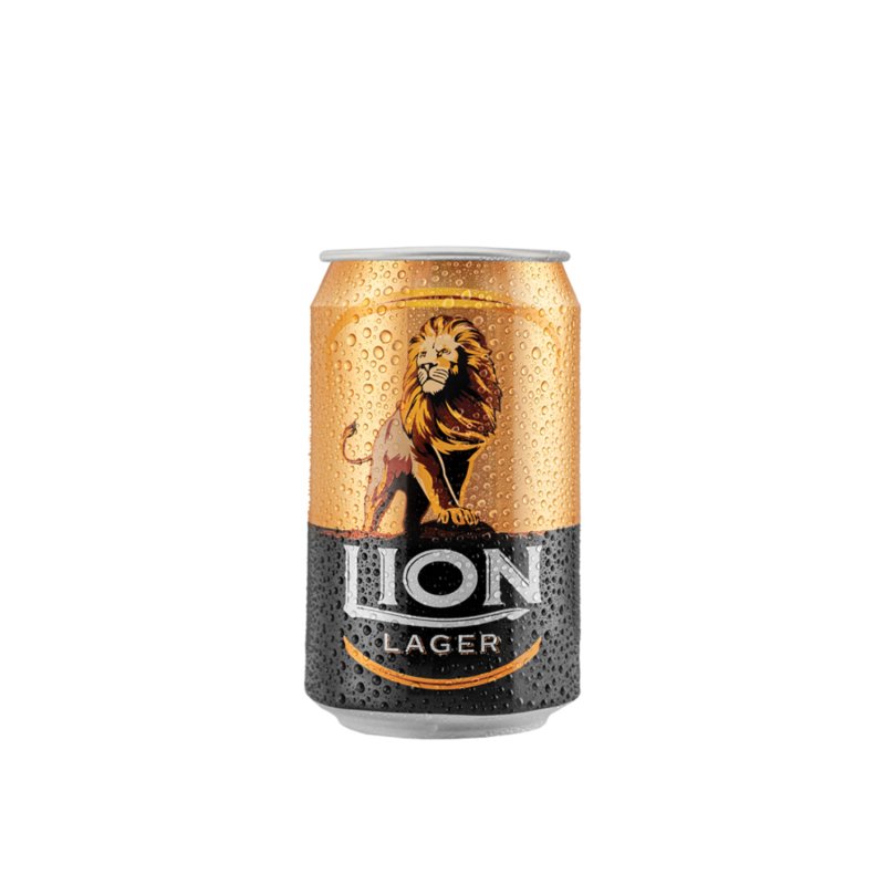 Lager Beer SL Alcohol 4.8% LION 330ml